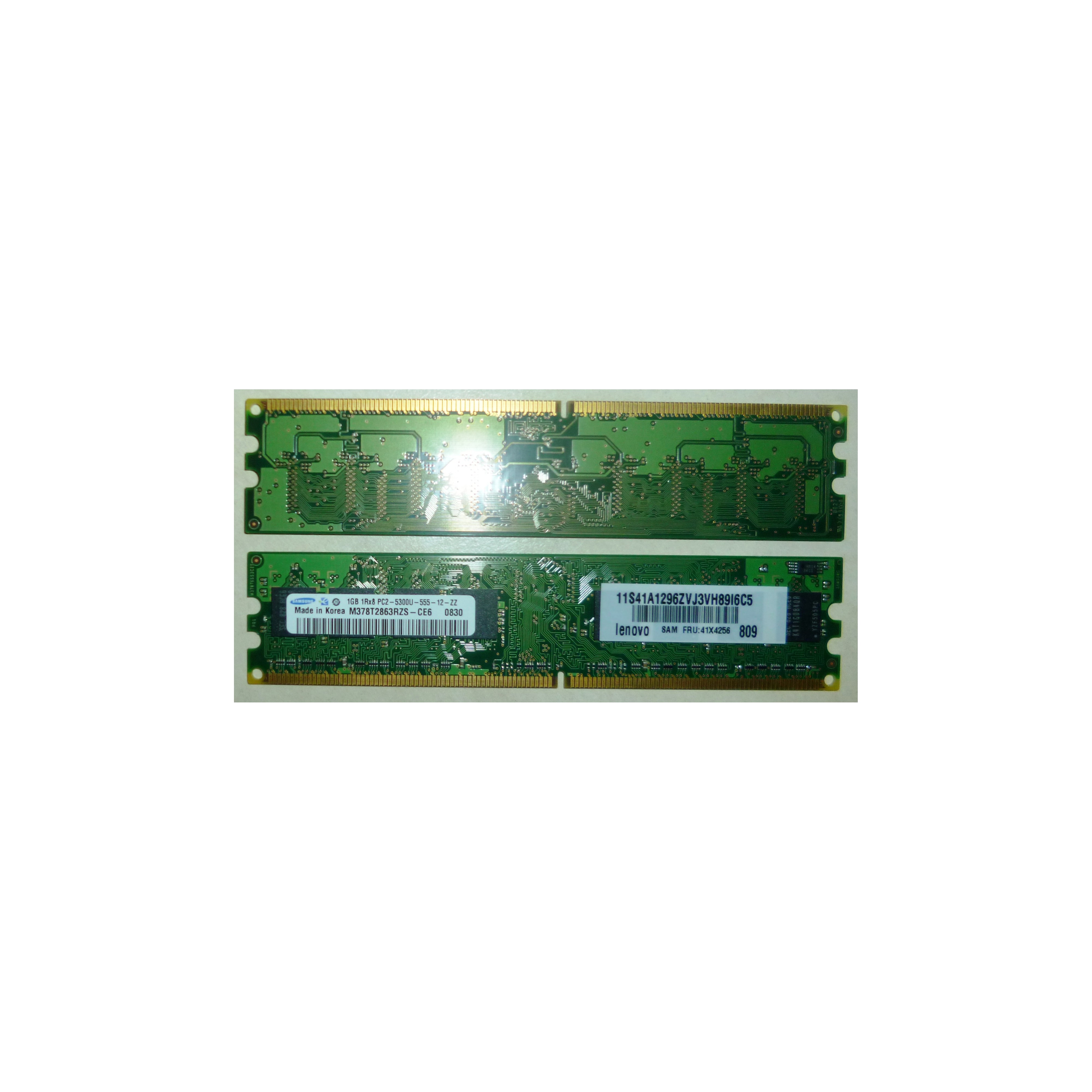 Samsung 1GB DDR2 PC2-5300U, 677Mhz
