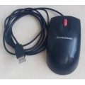Optická myš Lenovo černá, USB