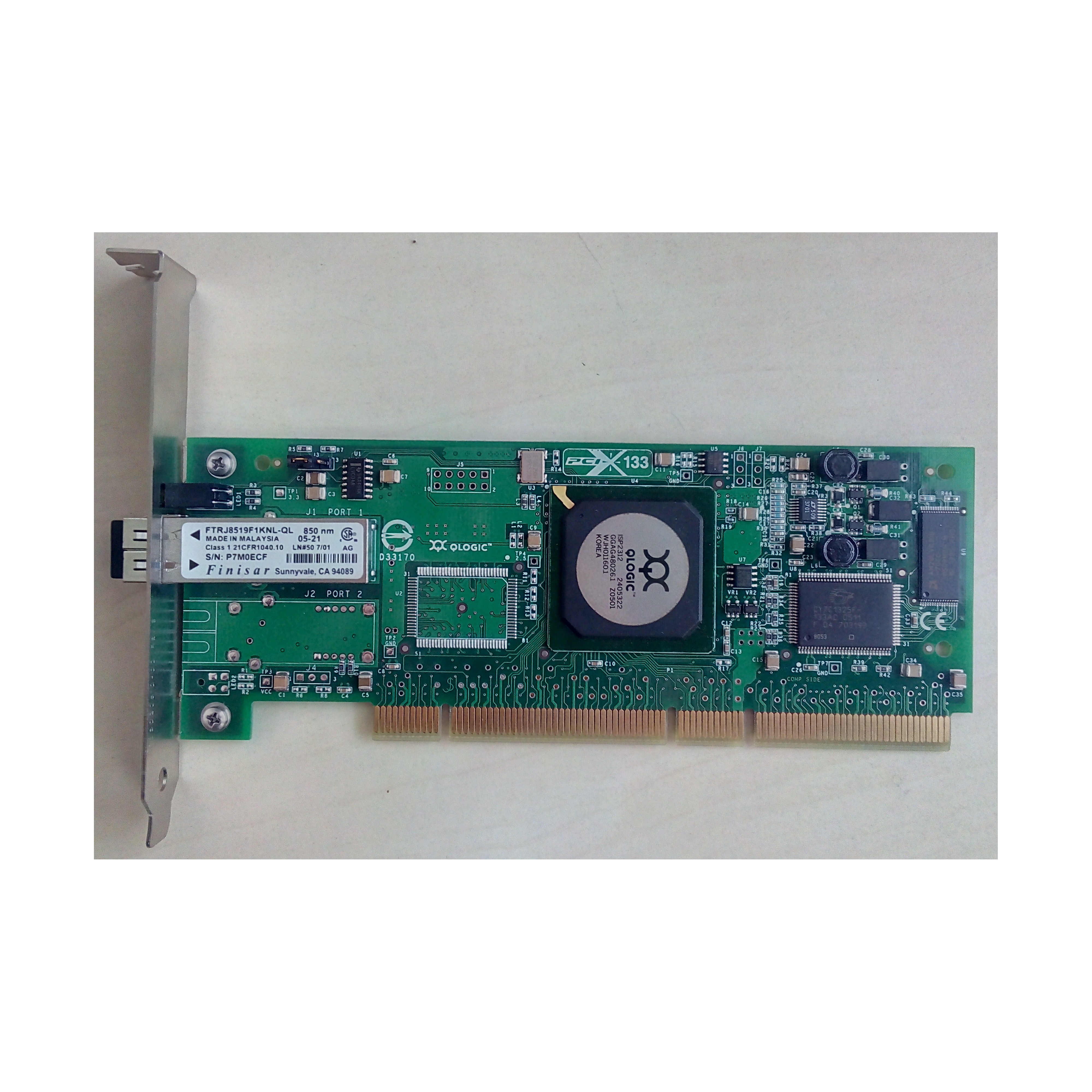 Dell QLogic QLA2340 Fibre Controller Card PCI-X