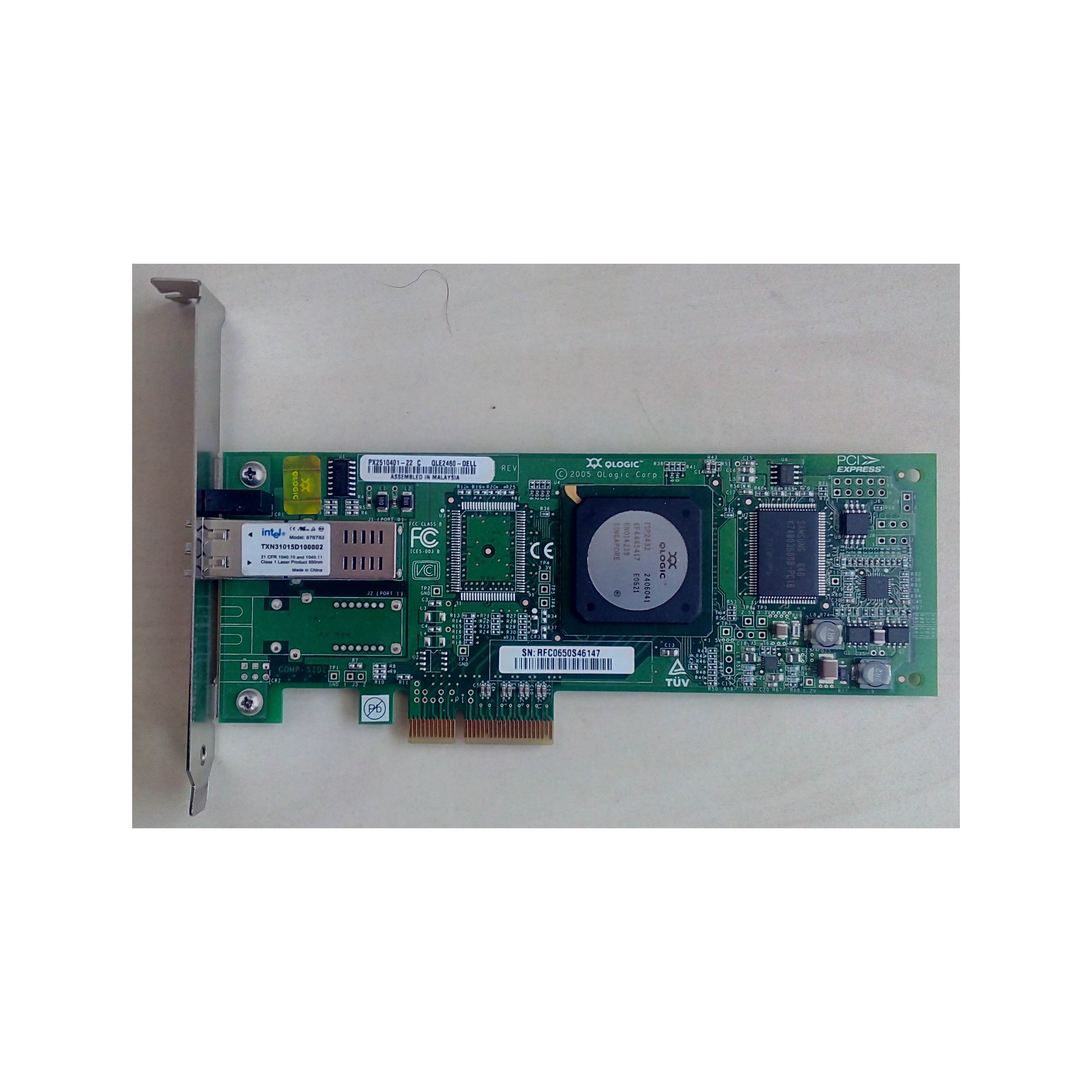 Dell Qlogic QLE2460 4Gb PCI-X HOST BUS ADAPTER